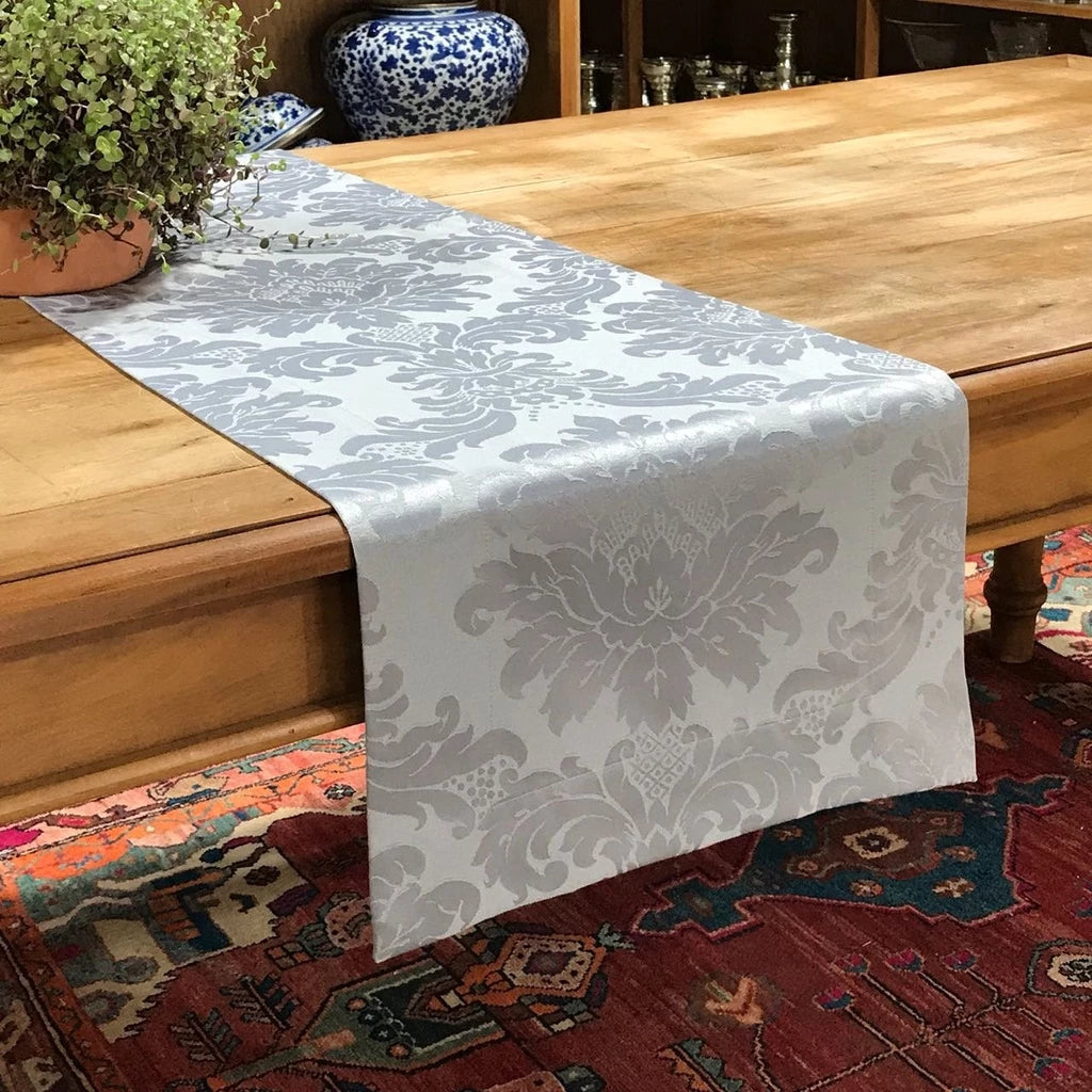Caminho Trilho de Mesa Jacquard Luxo – 6 Lugares 1,40m x 0,40