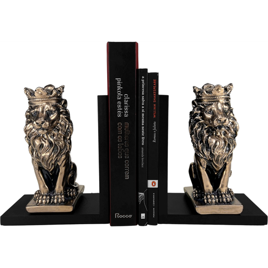 Aparador De Livros Rei Leão - Porta Livro - Estatueta