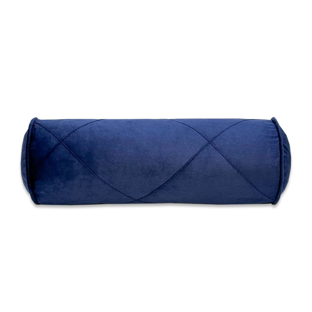 Almofada Rolinho Decorativo 50cm em Suede Aveludado com Enchimento – Luxo e Conforto para Sofá, Cama ou Poltrona