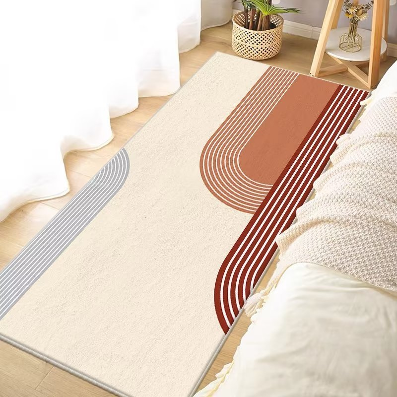 Tapete Passadeira Antiderrapante em Veludo Cristal – 50x150cm para Sala, Cozinha, Corredor e Beira de Cama