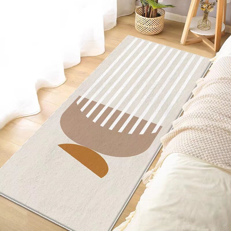 Tapete Passadeira Antiderrapante em Veludo Cristal – 50x150cm para Sala, Cozinha, Corredor e Beira de Cama