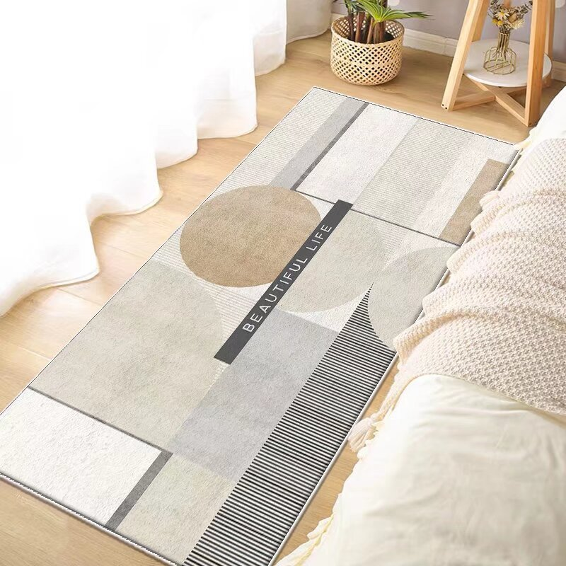 Tapete Passadeira Antiderrapante em Veludo Cristal – 50x150cm para Sala, Cozinha, Corredor e Beira de Cama