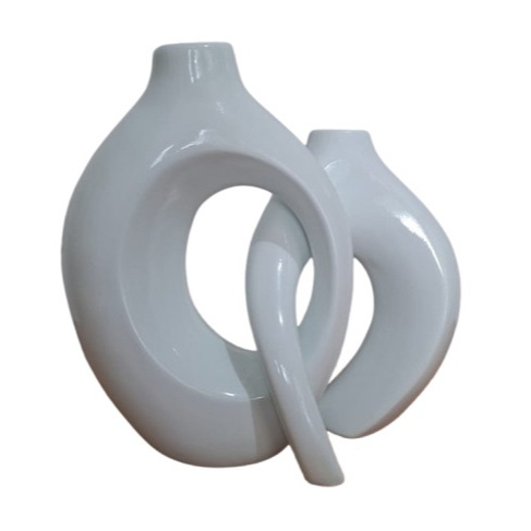 Kit Dupla Vaso Mônaco – Decoração Elegante para Casa, Sala ou Escritório