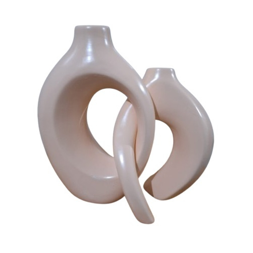 Kit Dupla Vaso Mônaco – Decoração Elegante para Casa, Sala ou Escritório