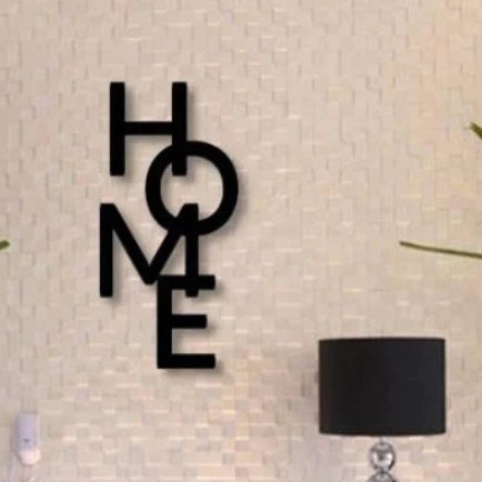 Quadro Decorativo Home Aplique de Parede vazado MDF Arte Decoração