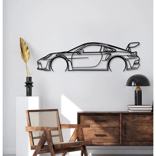 QUADRO CARRO PORSCHE GT3 RS EM ACM - DIVERSOS TAMANHOS