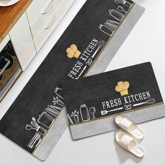 Kit Tapete Jogo Passadeira Belga Antiderrapante 2 Peças – Texfine