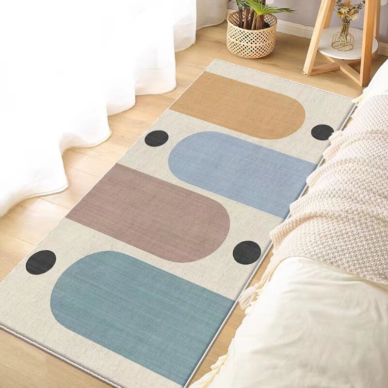 Tapete Passadeira Antiderrapante em Veludo Cristal – 50x150cm para Sala, Cozinha, Corredor e Beira de Cama