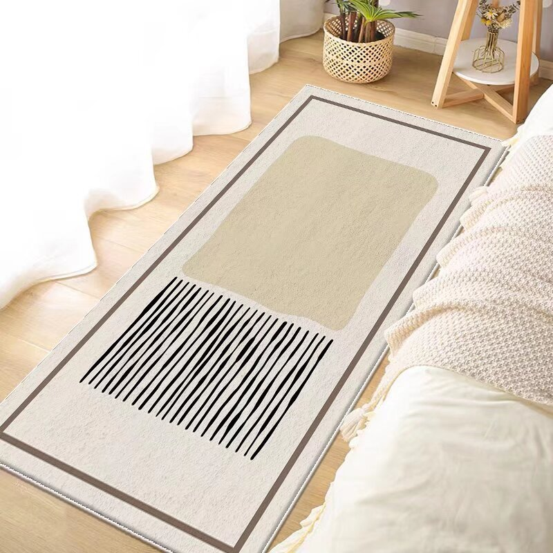 Tapete Passadeira Antiderrapante em Veludo Cristal – 50x150cm para Sala, Cozinha, Corredor e Beira de Cama