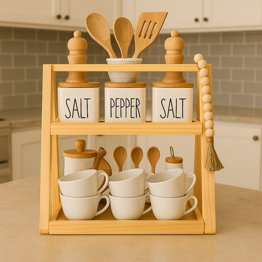 Estante Multiuso de Madeira Maciça Pinus – Organização e Estilo em Qualquer Ambiente