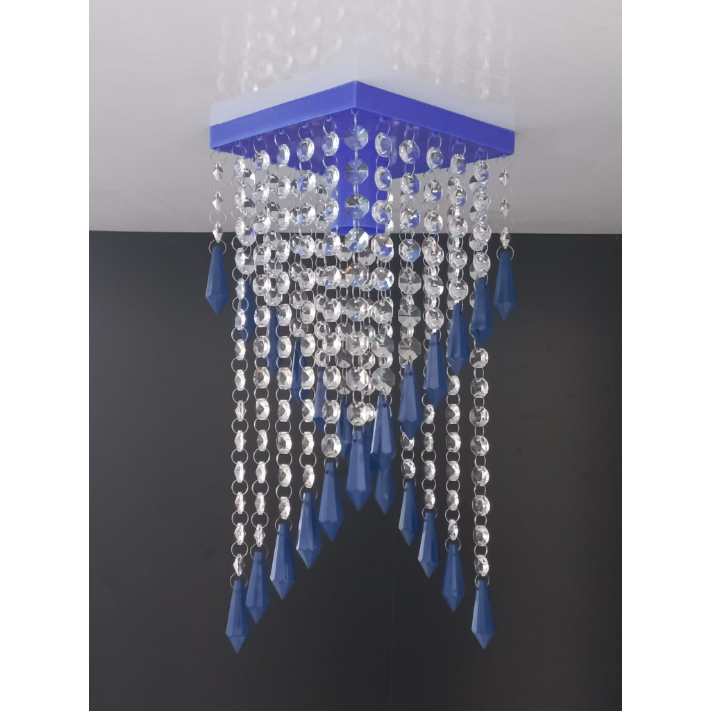 Lustre Plafon Dourado de Teto – Luminária Decorativa para Sala, Quarto ou Cozinha | Bivolt