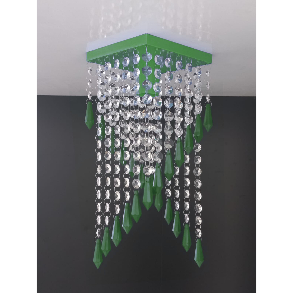 Lustre Plafon Dourado de Teto – Luminária Decorativa para Sala, Quarto ou Cozinha | Bivolt