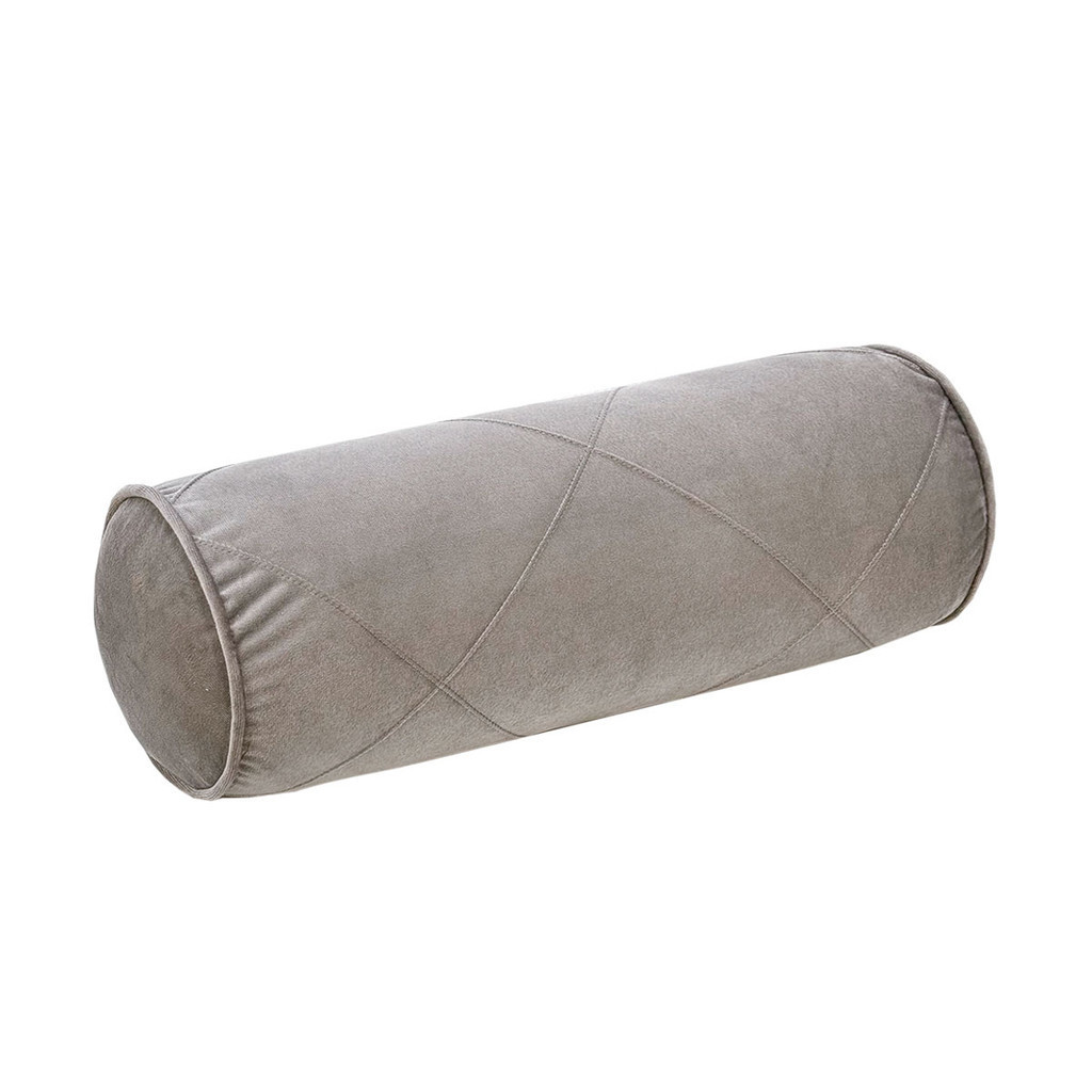 Almofada Rolinho Decorativo 50cm em Suede Aveludado com Enchimento – Luxo e Conforto para Sofá, Cama ou Poltrona