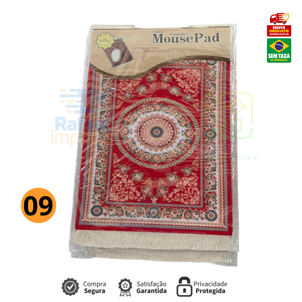 Mouse Pad Decorativo Tapete Persa