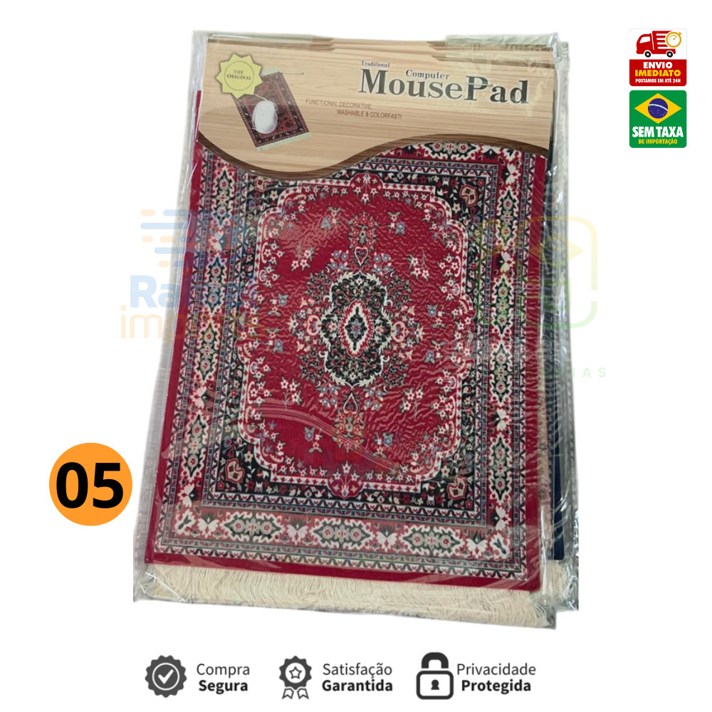 Mouse Pad Decorativo Tapete Persa