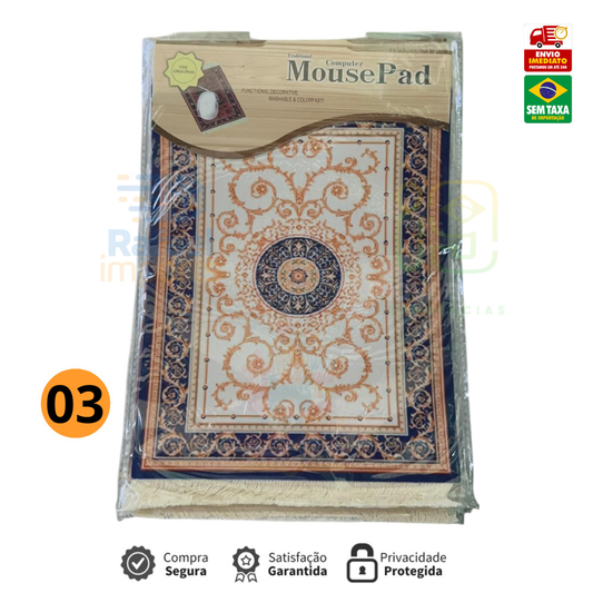 Mouse Pad Decorativo Tapete Persa