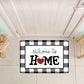 Tapete Capacho de Porta Bem-Vindo 40x60cm – Estampas Modernas e Base Antiderrapante