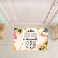 Tapete Capacho de Porta Bem-Vindo 40x60cm – Estampas Modernas e Base Antiderrapante