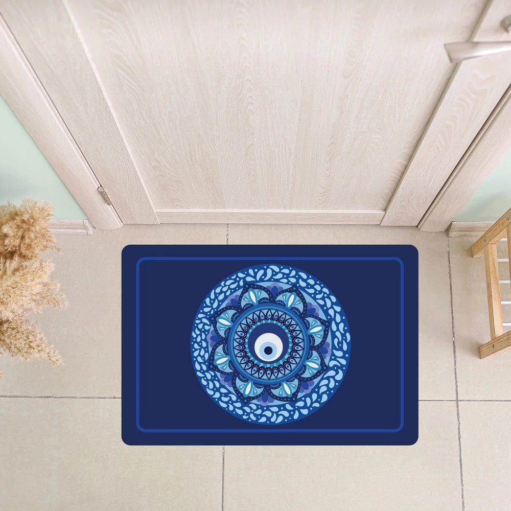 Tapete Capacho de Porta Bem-Vindo 40x60cm – Estampas Modernas e Base Antiderrapante
