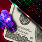Mouse Pad Gamer Premium 70x35cm – Black Dollar