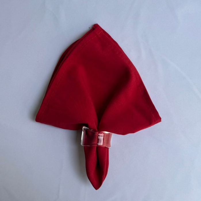 Kit 4 Guardanapos de Algodão Premium 35x35 cm com Bainha – Mesa Posta Elegante