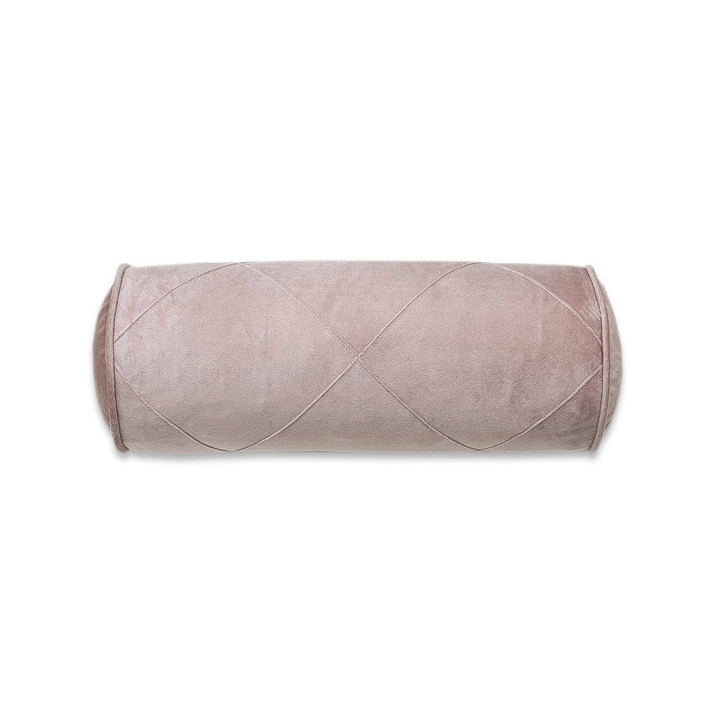 Almofada Rolinho Decorativo 50cm em Suede Aveludado com Enchimento – Luxo e Conforto para Sofá, Cama ou Poltrona