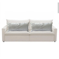 Kit 02 Almofadas Baguete Retangular Grande Cheia em Suede Drapeada – 70cm x 30cm