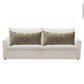 Kit 02 Almofadas Baguete Retangular Grande Cheia em Suede Drapeada – 70cm x 30cm