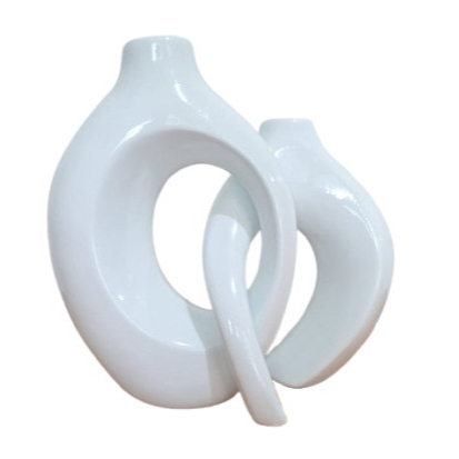 Kit Dupla Vaso Mônaco – Decoração Elegante para Casa, Sala ou Escritório