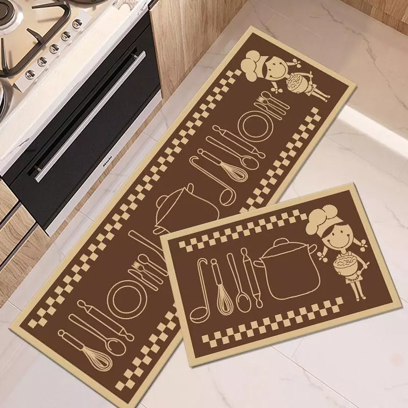 Kit Tapete Jogo Passadeira Belga Antiderrapante 2 Peças – Texfine