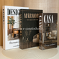 Kit 3 Caixas Livro Decorativo – Porta Objetos Multiuso