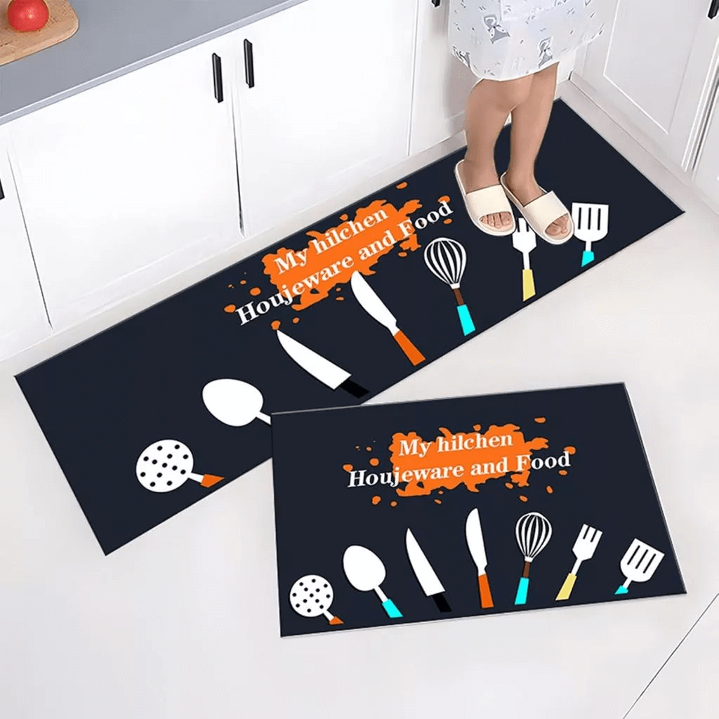 Kit Tapete Jogo Passadeira Belga Antiderrapante 2 Peças – Texfine