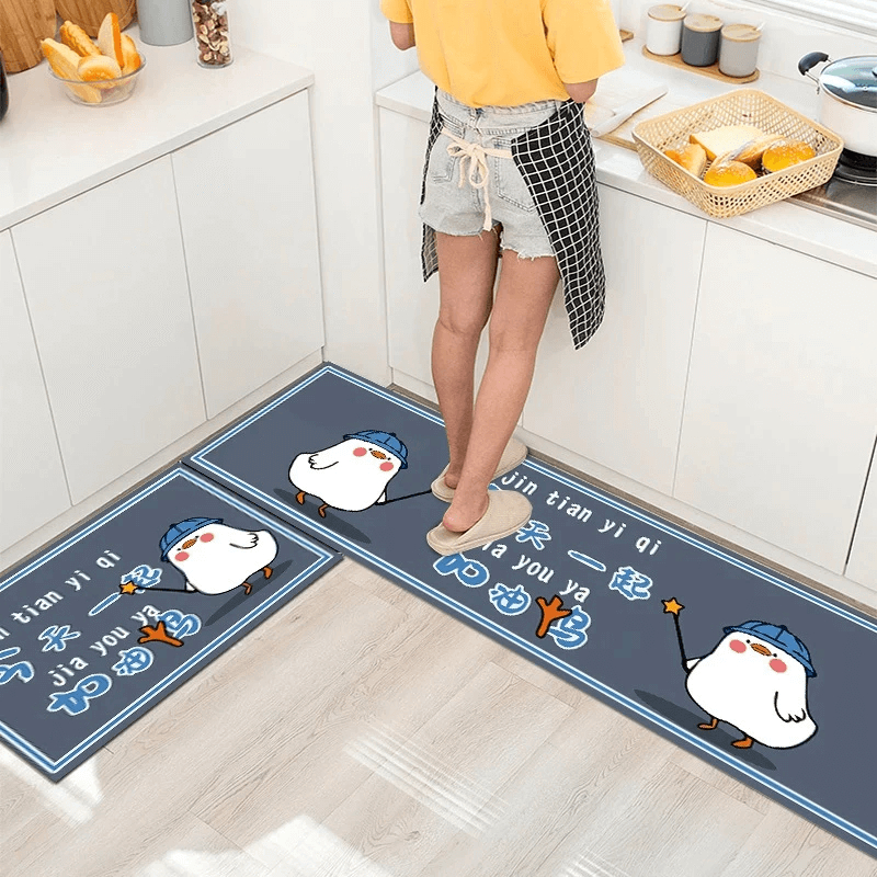 Kit Tapete Jogo Passadeira Belga Antiderrapante 2 Peças – Texfine