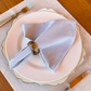 Kit 4 Guardanapos de Algodão Premium 35x35 cm com Bainha – Mesa Posta Elegante