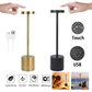 Luminária de Mesa Dumbbell Touch Luxuosa – 3 Tons de LED