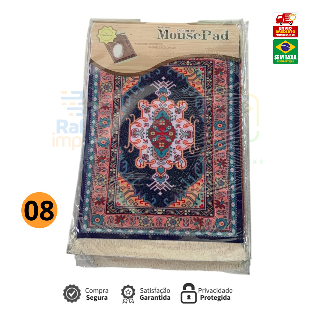 Mouse Pad Decorativo Tapete Persa