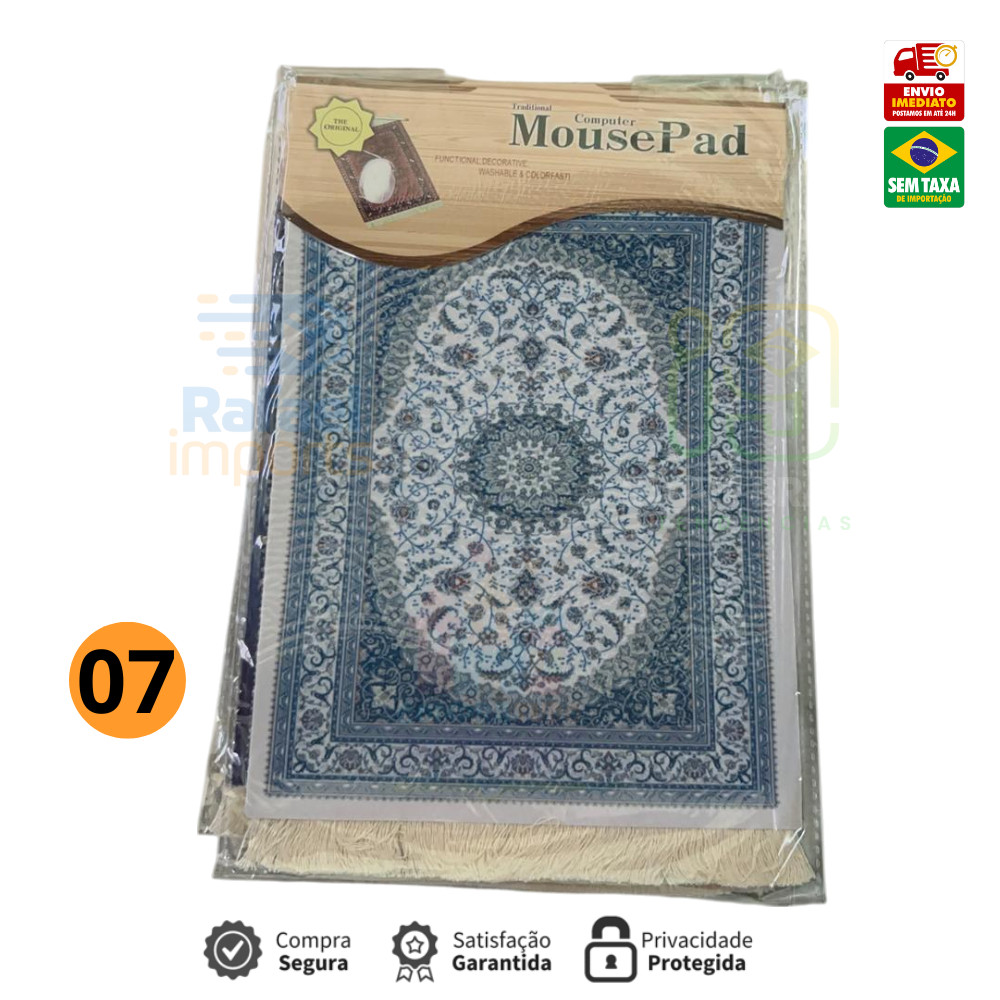 Mouse Pad Decorativo Tapete Persa