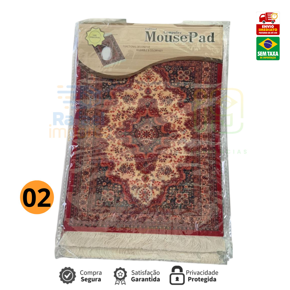 Mouse Pad Decorativo Tapete Persa