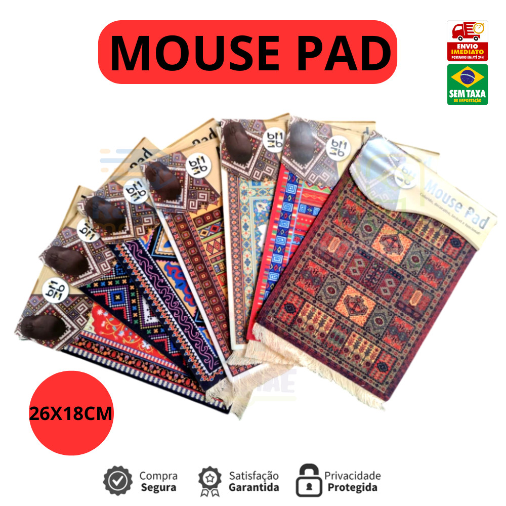 Mouse Pad Decorativo Tapete Persa