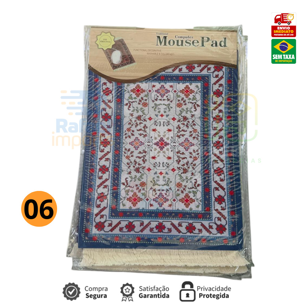 Mouse Pad Decorativo Tapete Persa