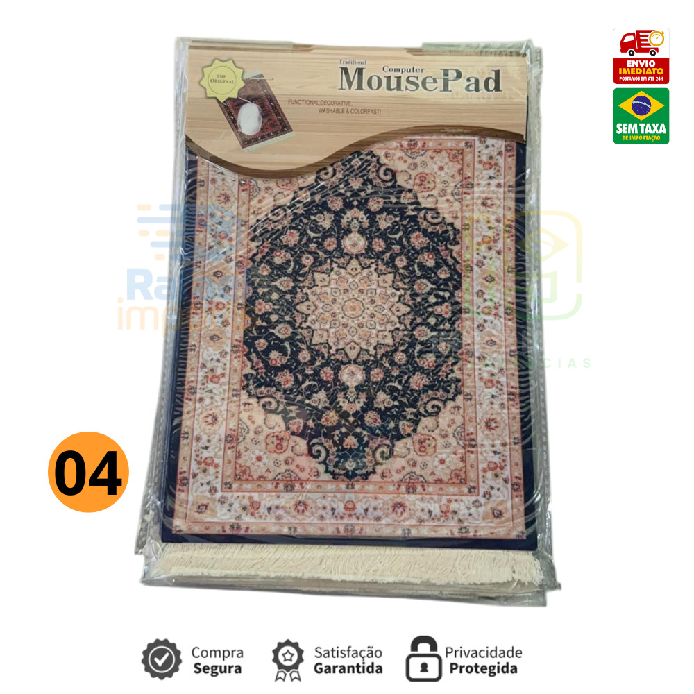 Mouse Pad Decorativo Tapete Persa